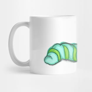 Cute Caterpillar Drawing Mug